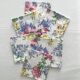 6 vintage cotton floral napkins