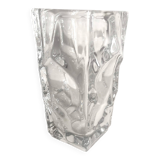 Crystal vase from Vannes, 1950s, height 21 cm.