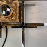 Cubic, Wall Lamp by Gaetano Sciolari, 1970s