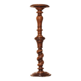 sculpted column, statue rest, plant holder