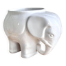 Cache pot vase céramique éléphant années 60/70