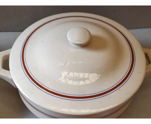 Service de table vaisselle vintage gaston kg lunéville france assiettes plats soupières saucière