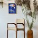 Teak and wool chair, Denmark, 1960s/1970s, vintage, mid-20th century