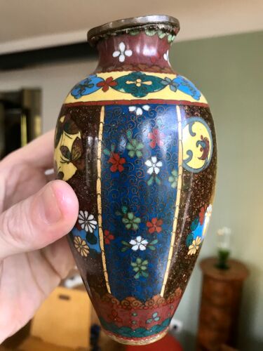 Vase cloisonné de Chine