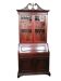 Trumeau (secretary desk) vintage con vetrina, anni 50