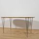 Mid-Century Superellipse Dining Table by Piet Hein & Bruno Mathsson for Fritz Hansen, Denmark, 1980s