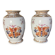 Pair of china vases