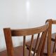 Lot de 5 chaises bistrot baumann vintage