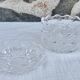 Set de 4 coupelles XS en verre taillé