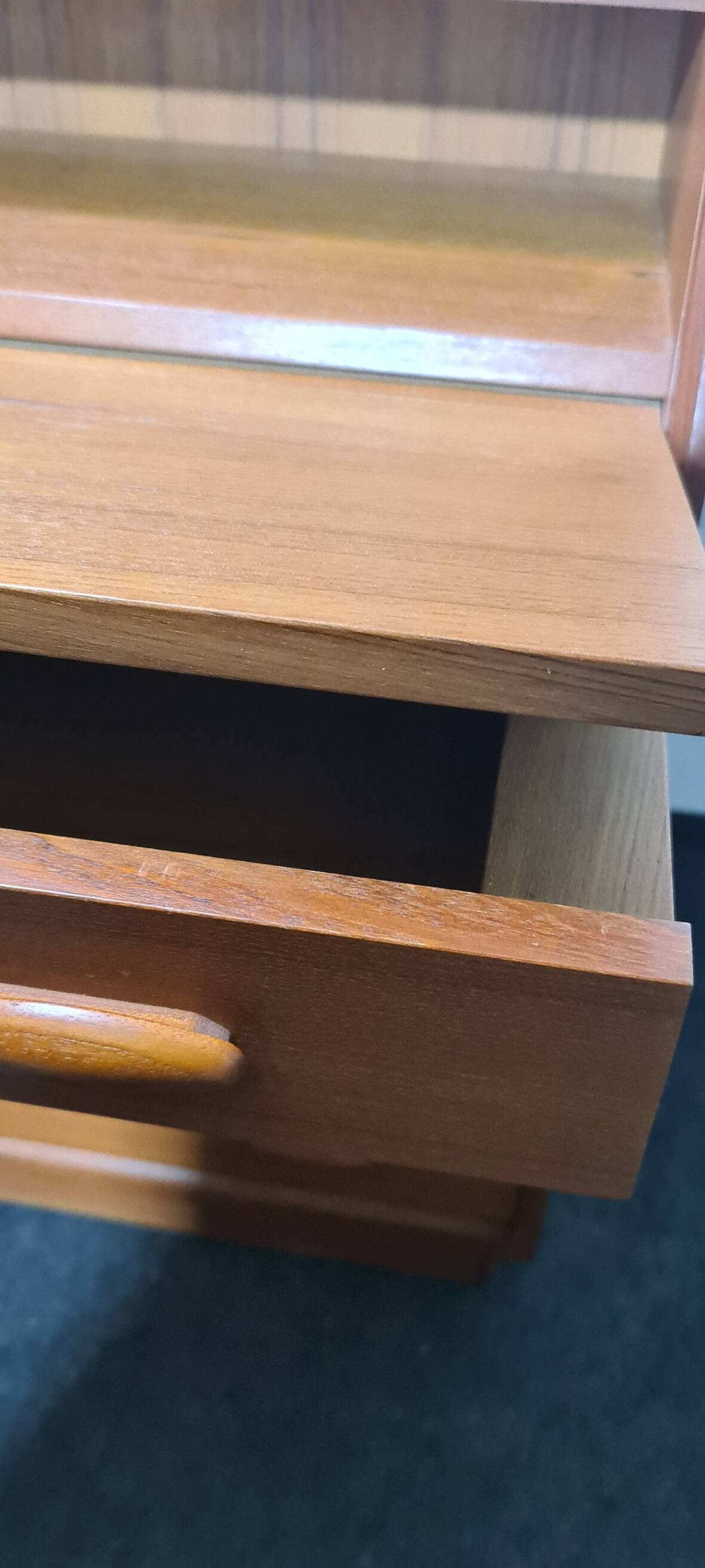 Vintage Danish design secretary desk by Dyrlund