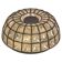 Ceiling lights in iron and clear glass by Limburg, Germany, 1960s.