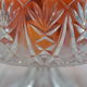 Crystal fruit cup with rounded edges