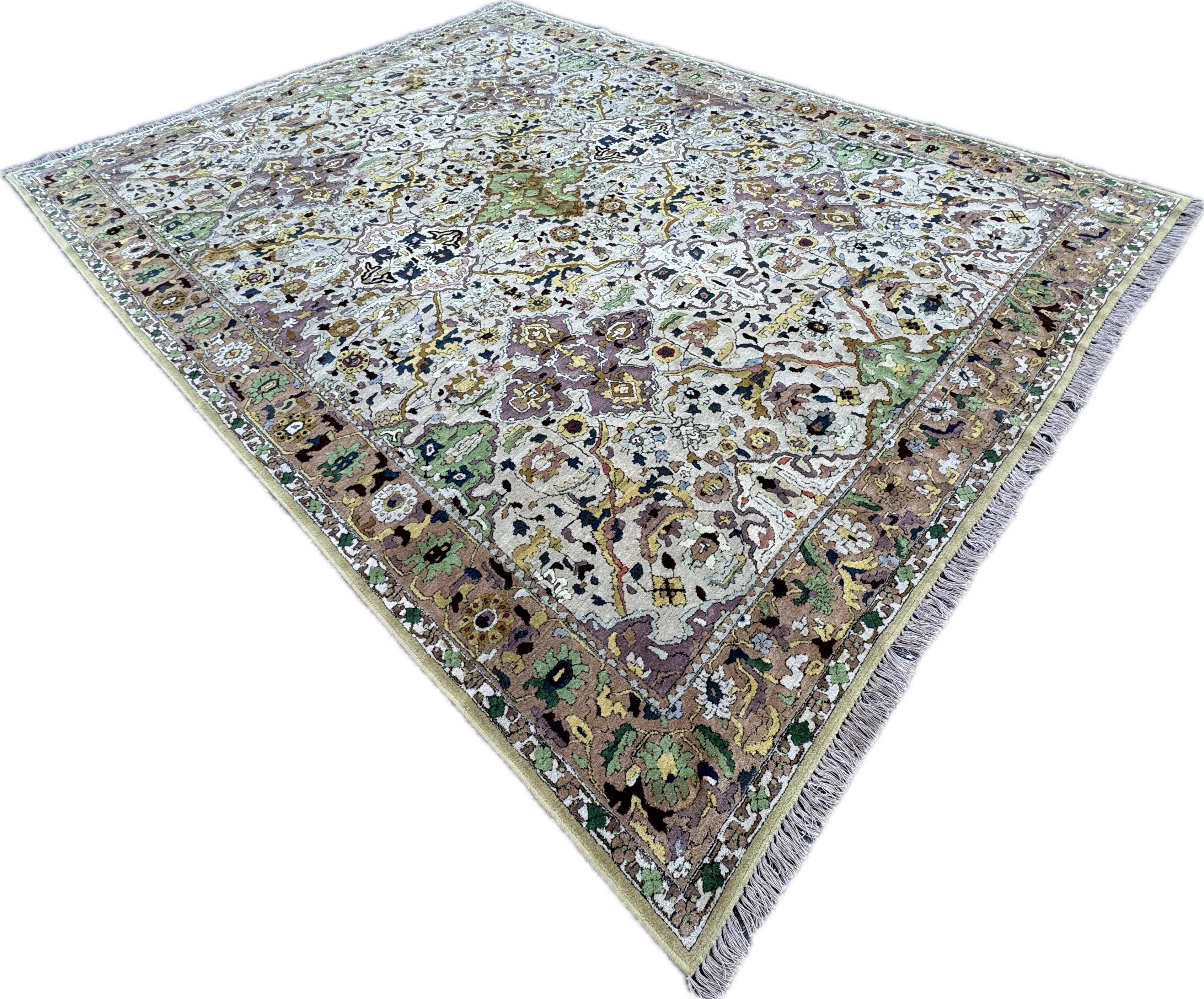 French Janus Lily Point Rug
