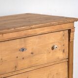 Antique solid wood chest of drawers (c.1920) #25