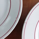 Lot de 6 assiettes à dessert Ceranord, modèle Bettina