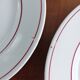 Set of 6 Ceranord dessert plates, Bettina model