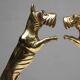 Art Deco Bookends in Copper with Marble Bases, France, 1930s, Set of 2