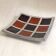 Vintage 1980s enamel and metal table centrepiece and catchall.
