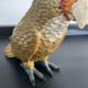 Vintage enamelled metal parakeet paperpress