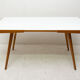 Table basse en verre du milieu du siècle, 1960 ́s, Tchécoslovaquie