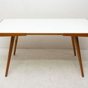 Table basse en verre du milieu du siècle, 1960 ́s, Tchécoslovaquie
