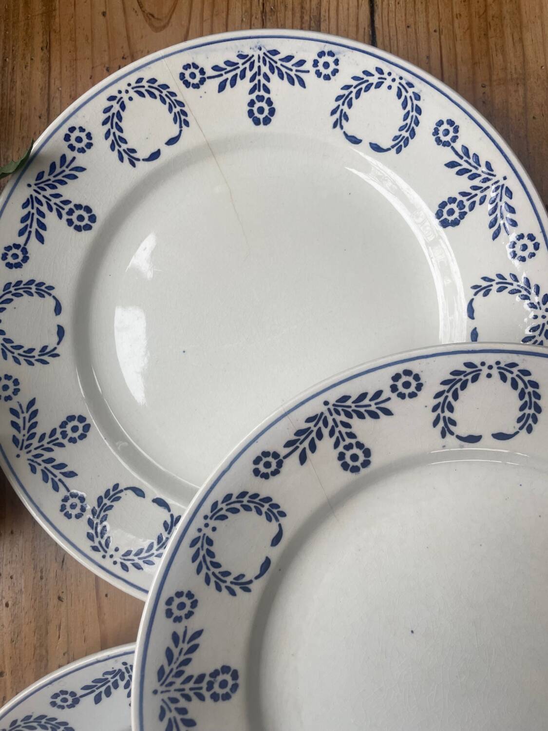 Luneville dinner plates 1890