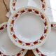 4 vintage deep plates L'Amandinoise Carnac