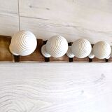 Coat rack with 5 hooks