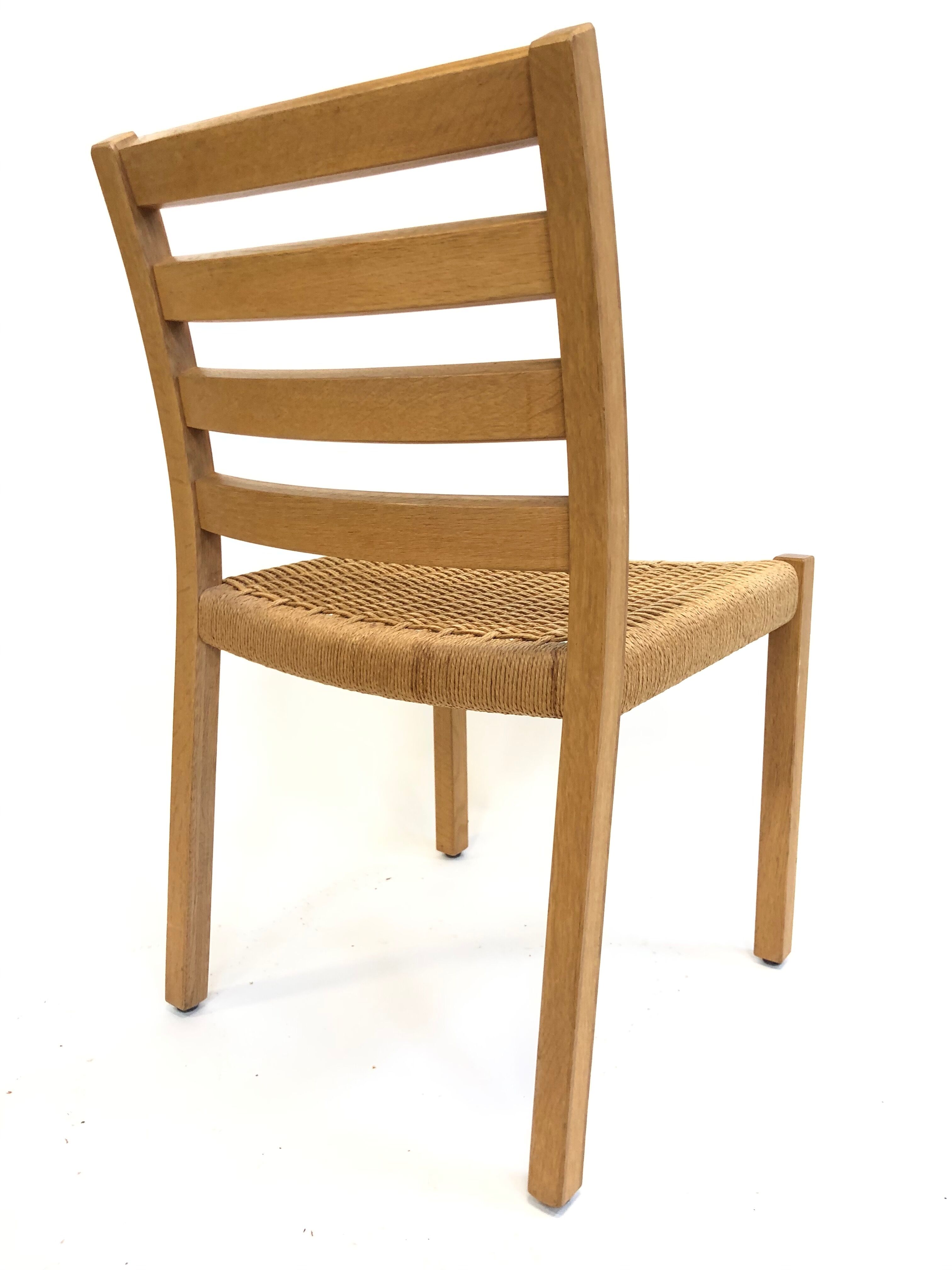 Vintage chair JL Muller M-belfabrik model No. 408 design 1960 Denmark
