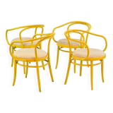 1960s beech armchair by TON, Czechoslovakia