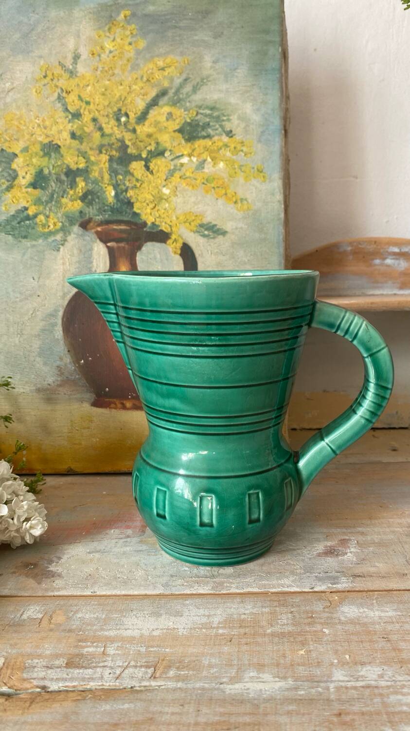 Old Digoin jug from the 1950s.