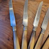 6 couteaux en corne
