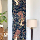 Wall tapestry panel.