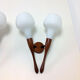 Pair of Rispal wall lamps