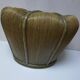 Grand cache-pot en rotin et bambou de style mid-century modern, années 1970