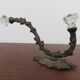 Art Deco bronze and glass coat rack from the 20s and 30s