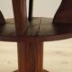 Oak coffee table, Italian design, 1960s, production: Italy