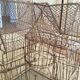 Handmade wire birdcage
