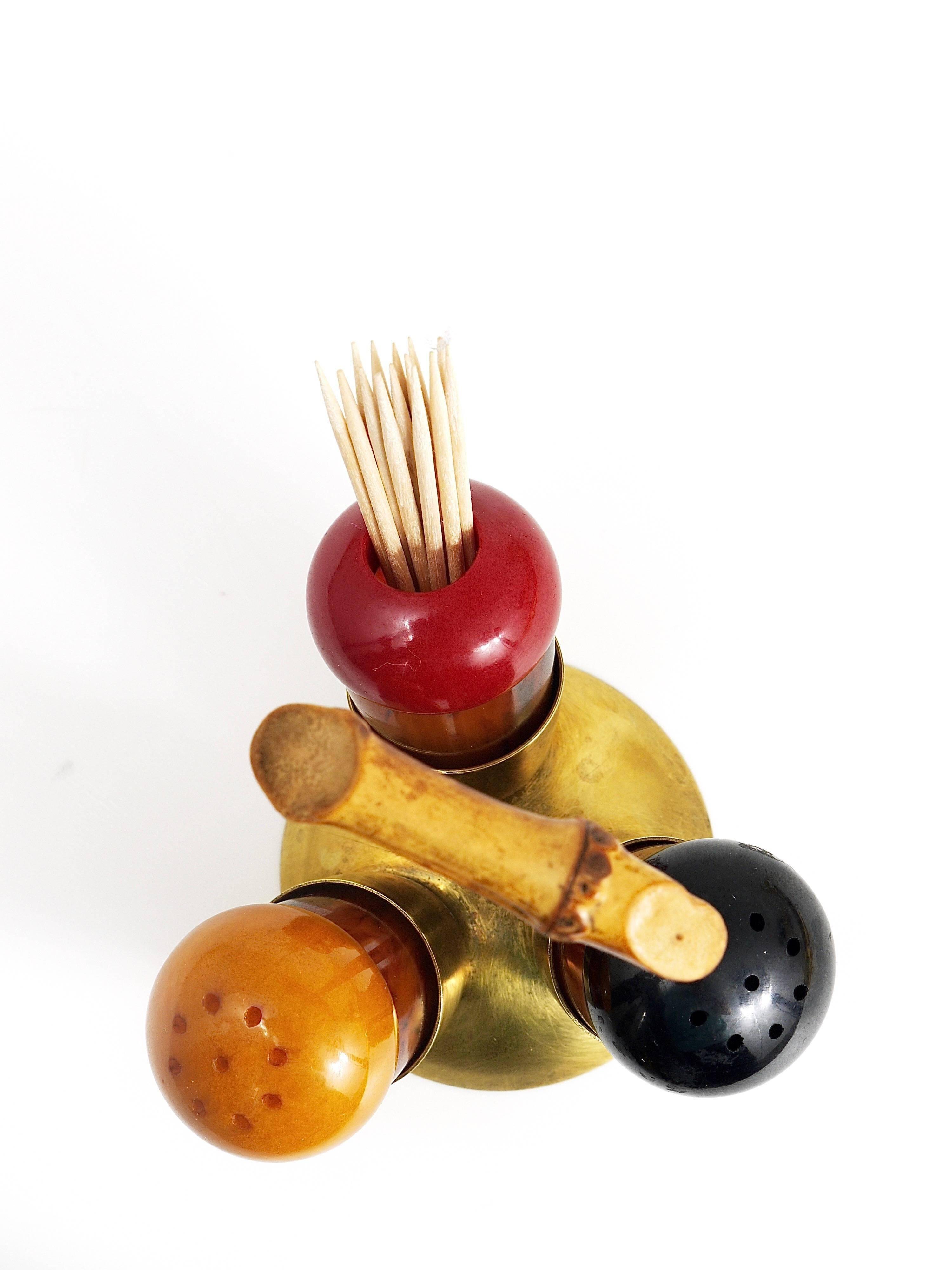 Condiment set salt and pepper, Richard Rohac, Austria, 1950s