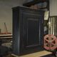 Small 2-drawer fir cabinet 1960