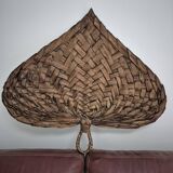 Large vintage wall fan decoration