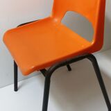 Vintage children's chair orange HB