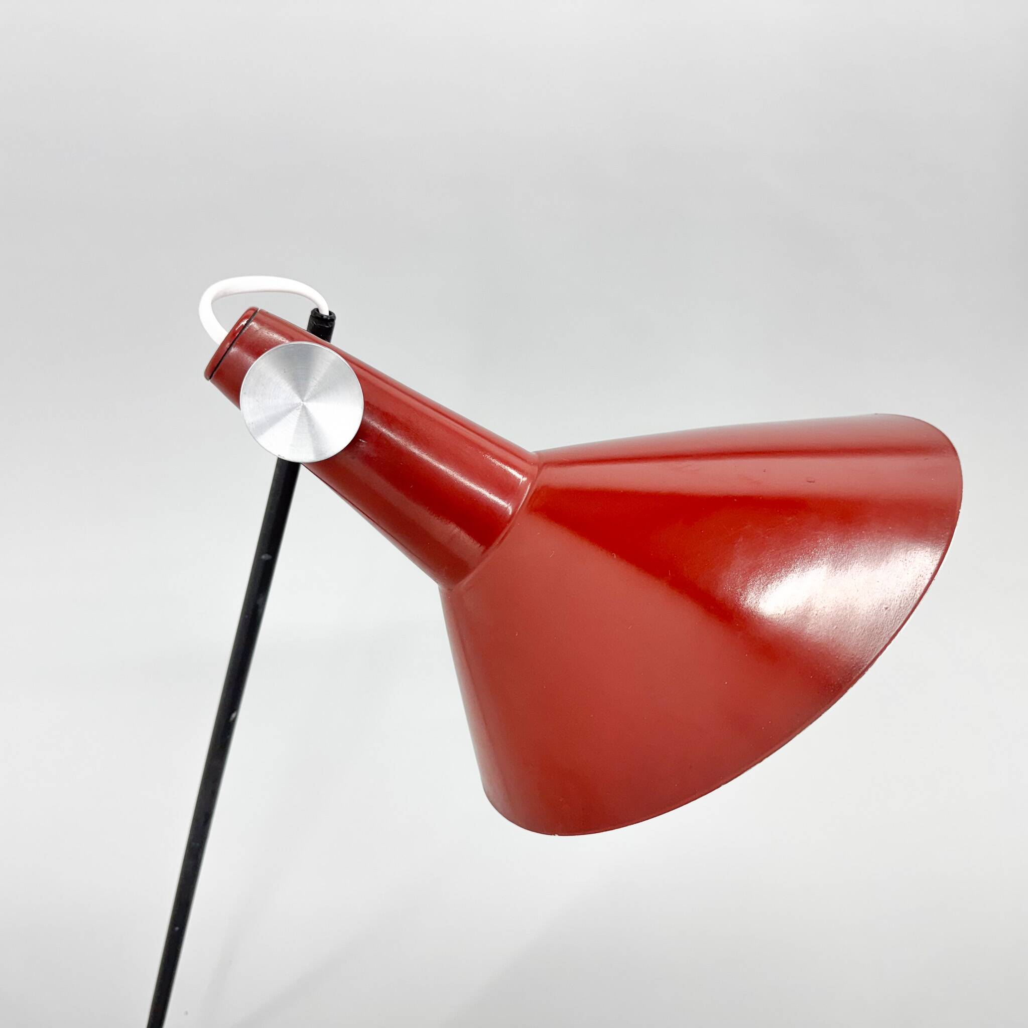 1960s Metal Table Lamp by Josef Hurka for Kovona, Type ST30, Czechoslovakia