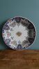 Desvres faience plate signed Fourmaintraux Courquin 19th century