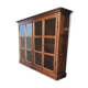 4-century blond walnut library