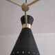Chandelier 3 diabolos style of 1950
