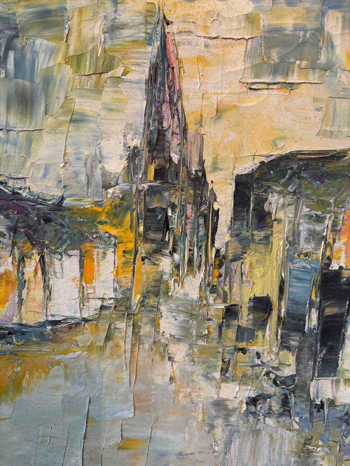 Paysage de ville signée Attal