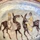 Large ceramic platter by Eugenio Patarino (Italy)