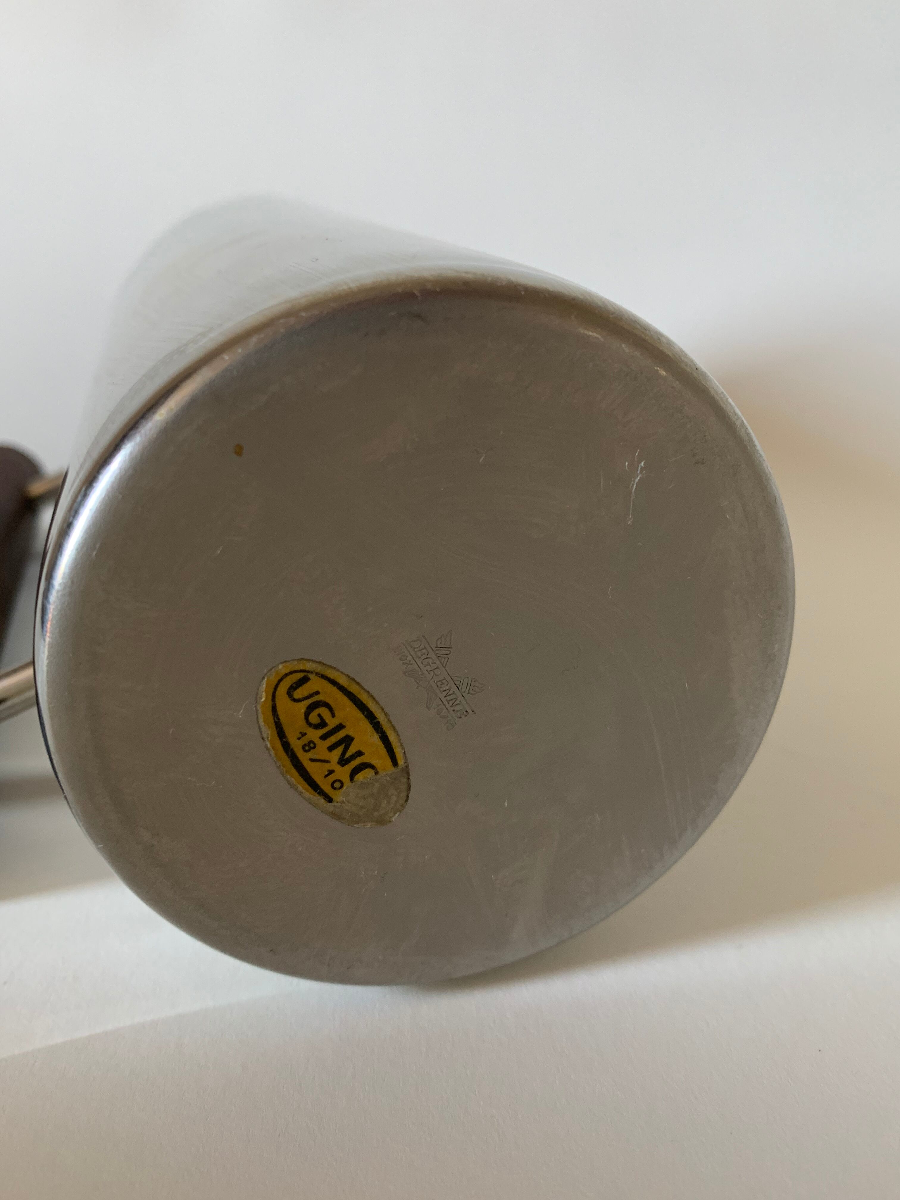 Vintage stainless steel pitcher