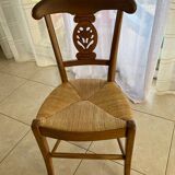 Directoire style chairs with Palmette, designed by Jean GESTAS,